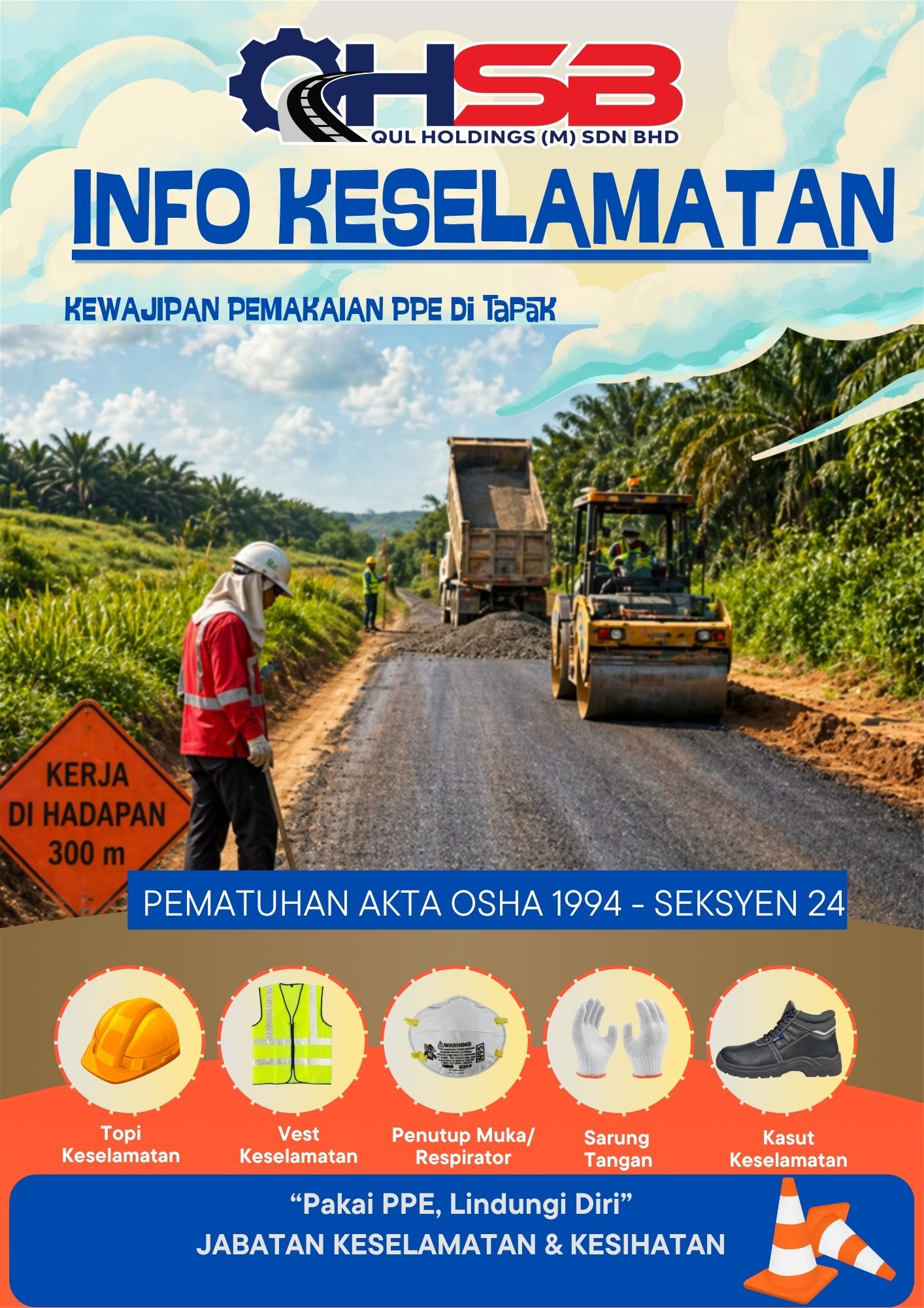 Banner aktiviti syarikat