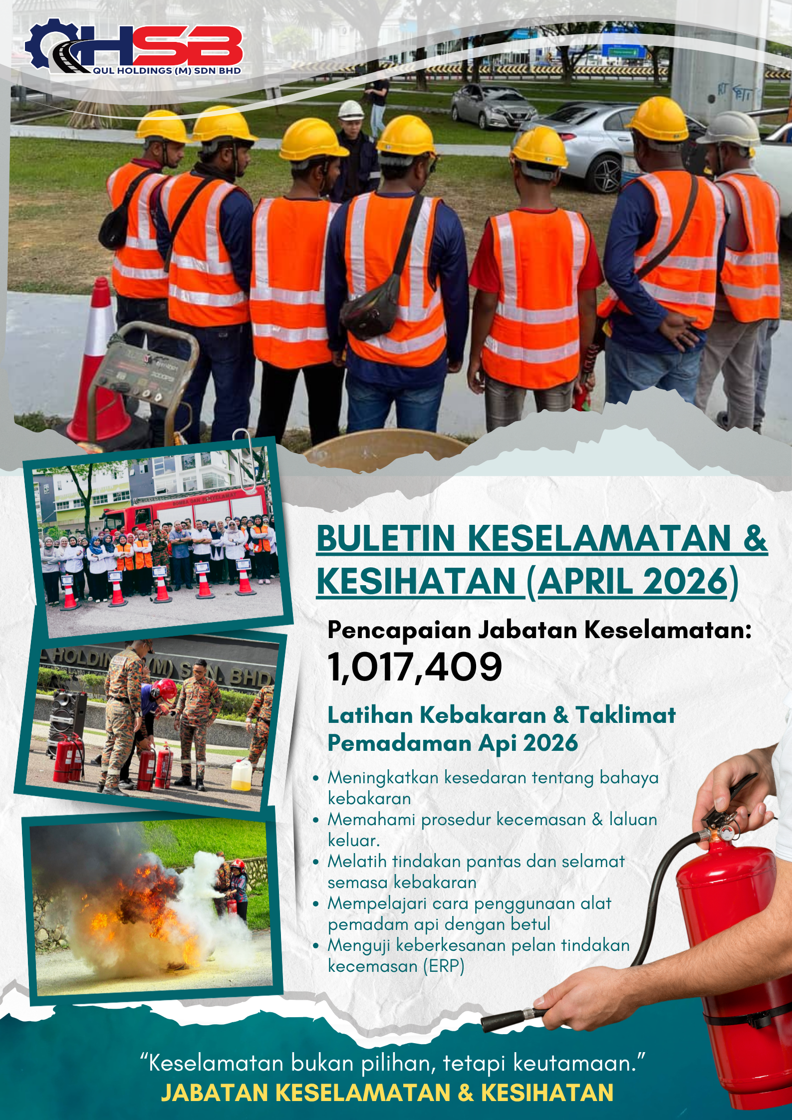 Banner aktiviti syarikat